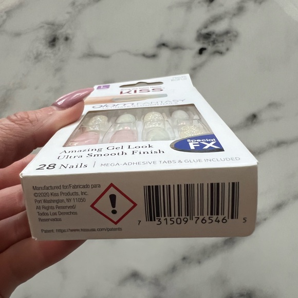 KISS Gel, Jelly, Glam & Jewel Fantasy, Press-On Nails, Long Length, 6 Boxes-New - Picture 13 of 14